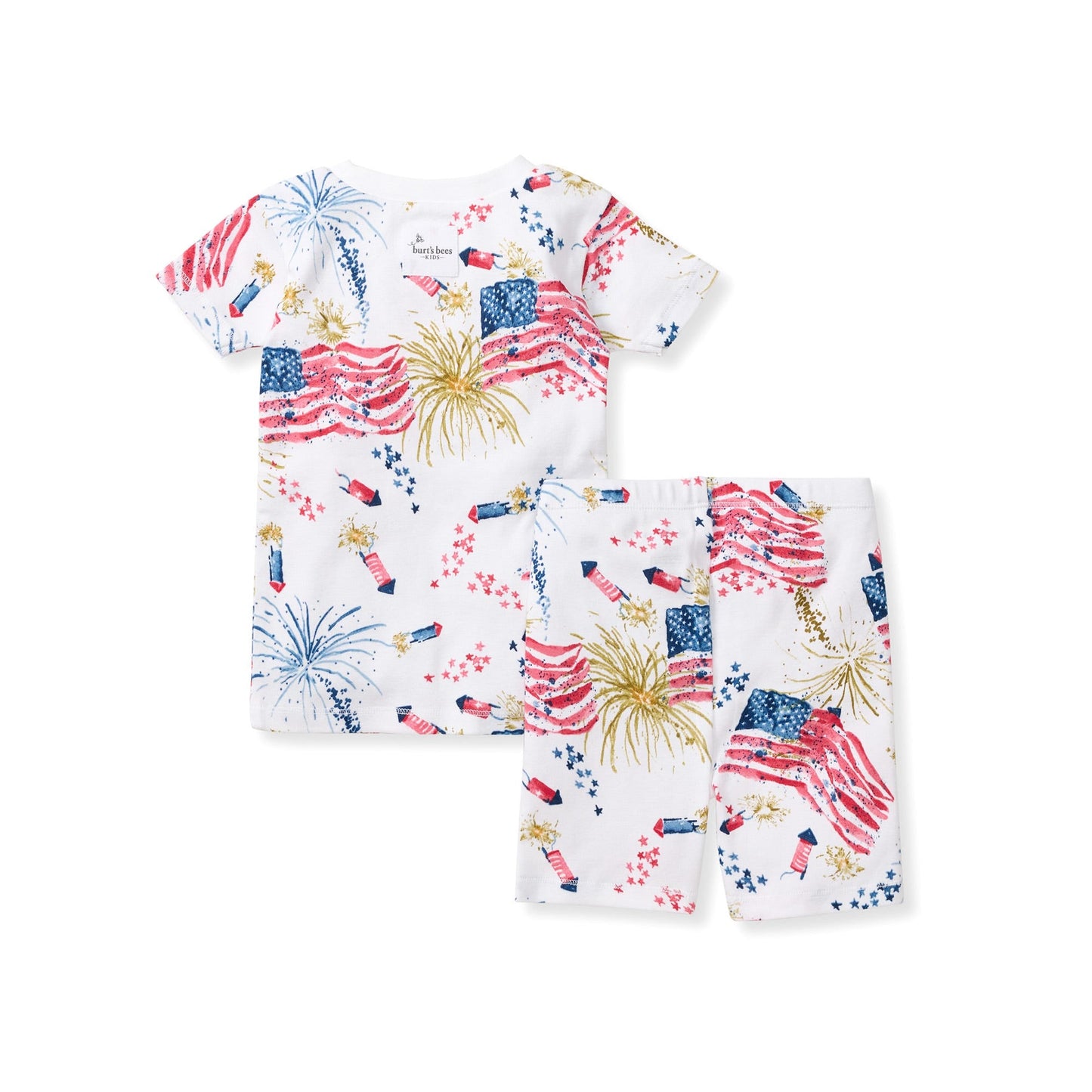 Firecrackers Organic Cotton 2-Piece Pajamas
