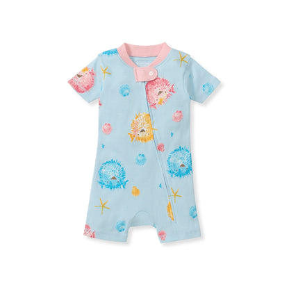 Puffer Fish Organic Baby Sleeper Romper