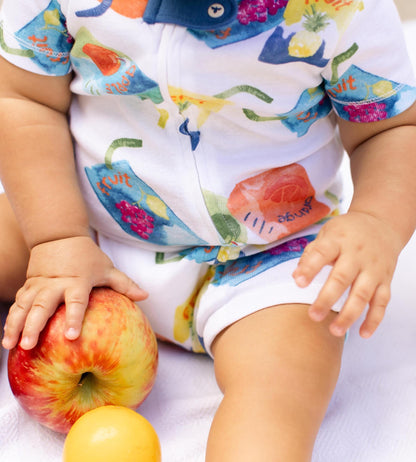 Juice Box Organic Baby Sleeper Romper