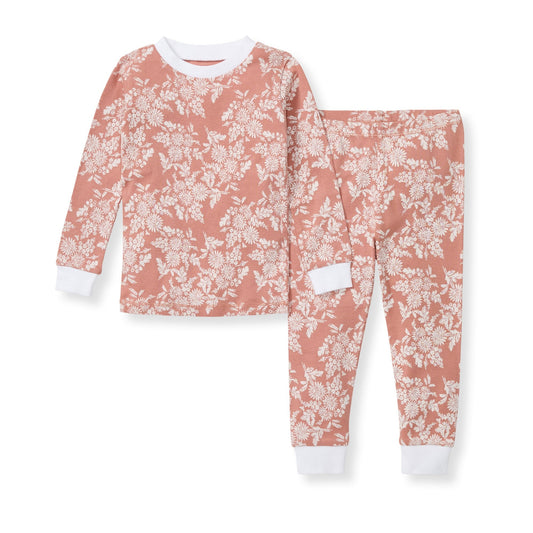 Vibrant Garden Organic Cotton 2-Piece Pajamas