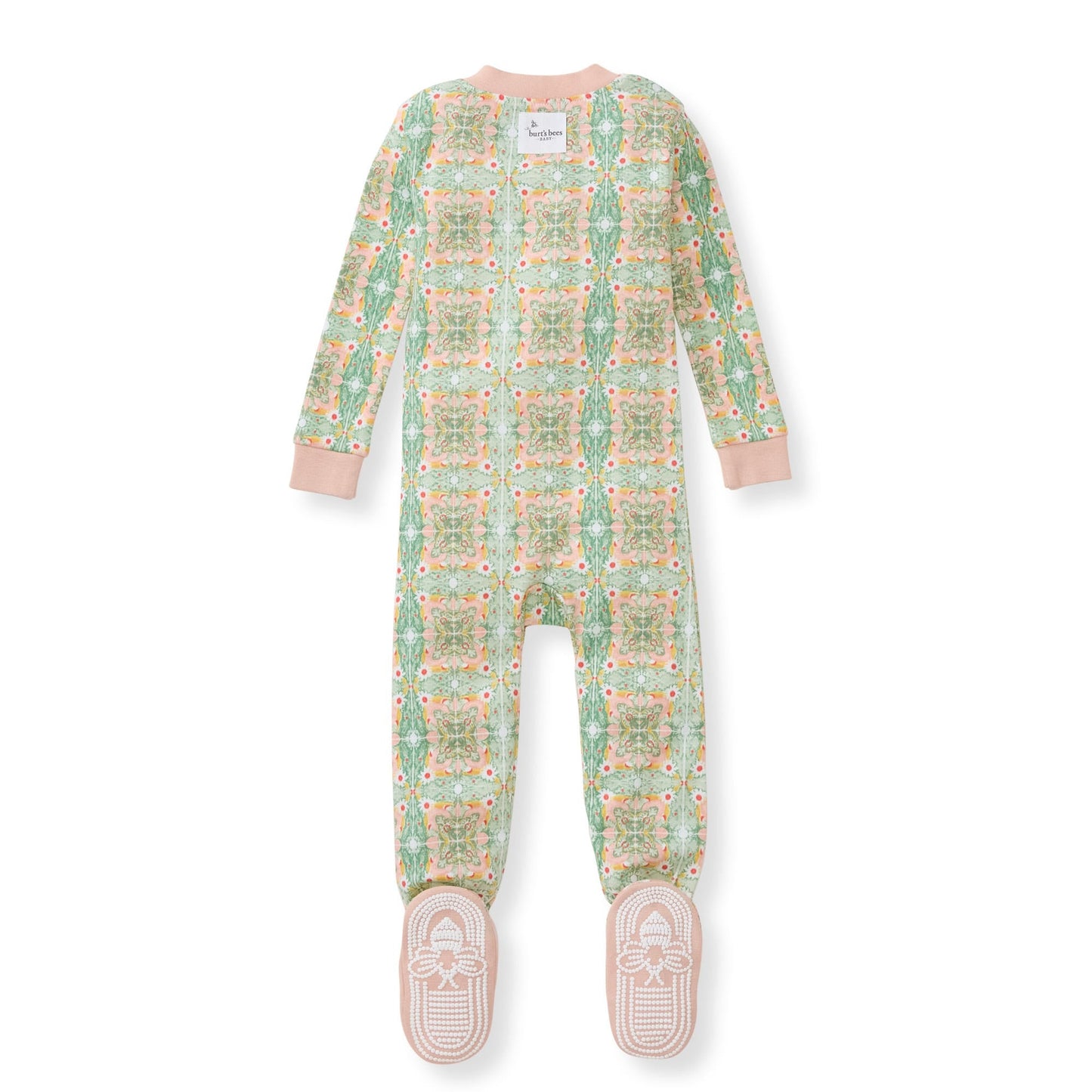 Floral Tile Organic Cotton Girl Sleeper