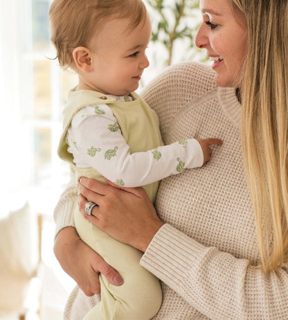 Tortoise Baby Jumpsuit & Bodysuit Set