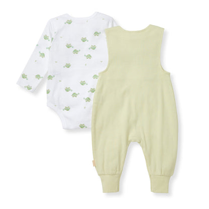 Tortoise Baby Jumpsuit & Bodysuit Set
