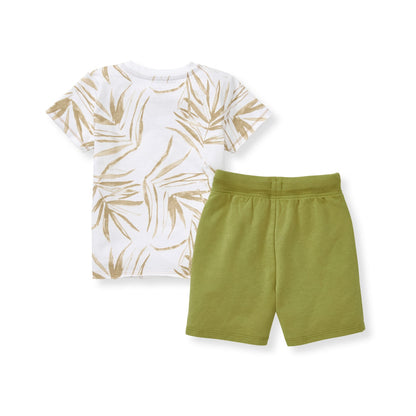 Shady Palms Organic Boy Top & Shorts Set