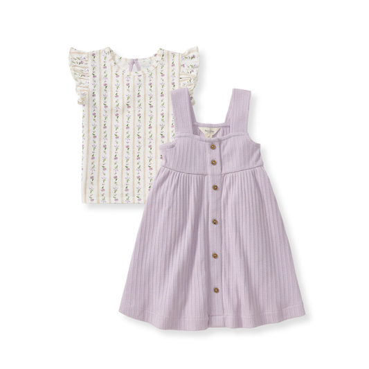 Farmhouse Floral Tee & Dress Set