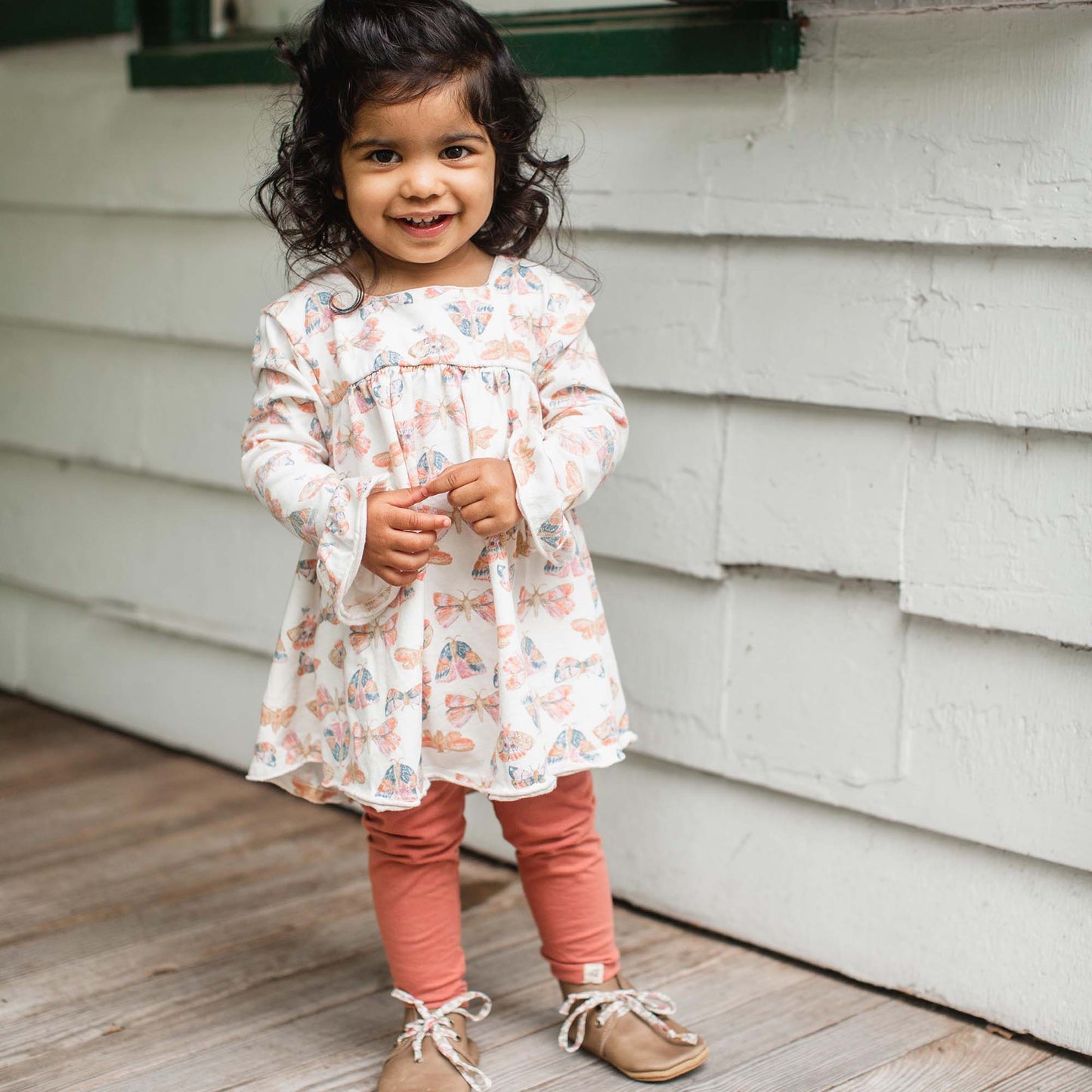 Boho Butterflies Tunic & Pants Set