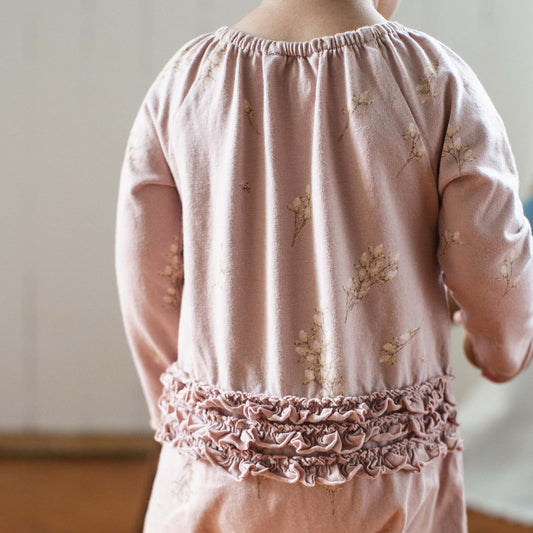 Budding Beauty Organic Baby Girl Jumpsuit