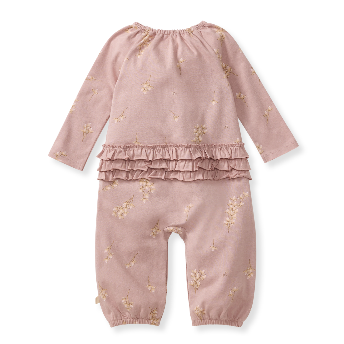 Budding Beauty Organic Baby Girl Jumpsuit
