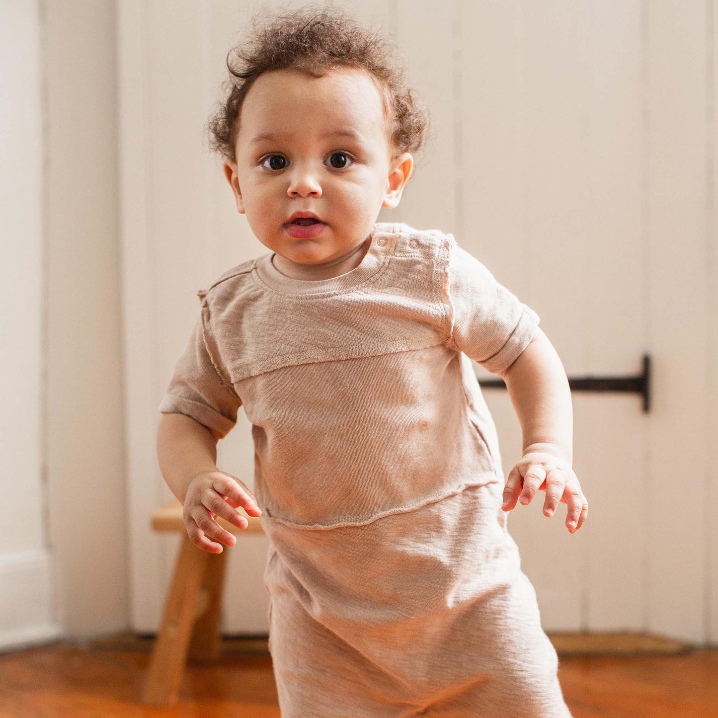 Chunky Slub Organic Baby Boy Jumpsuit