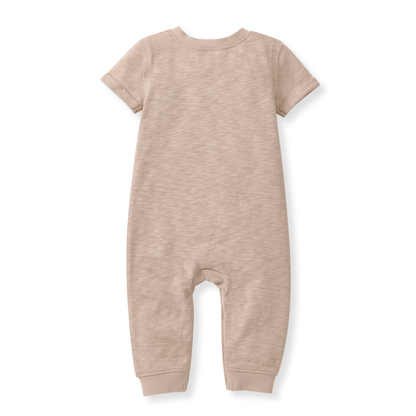 Chunky Slub Organic Baby Boy Jumpsuit