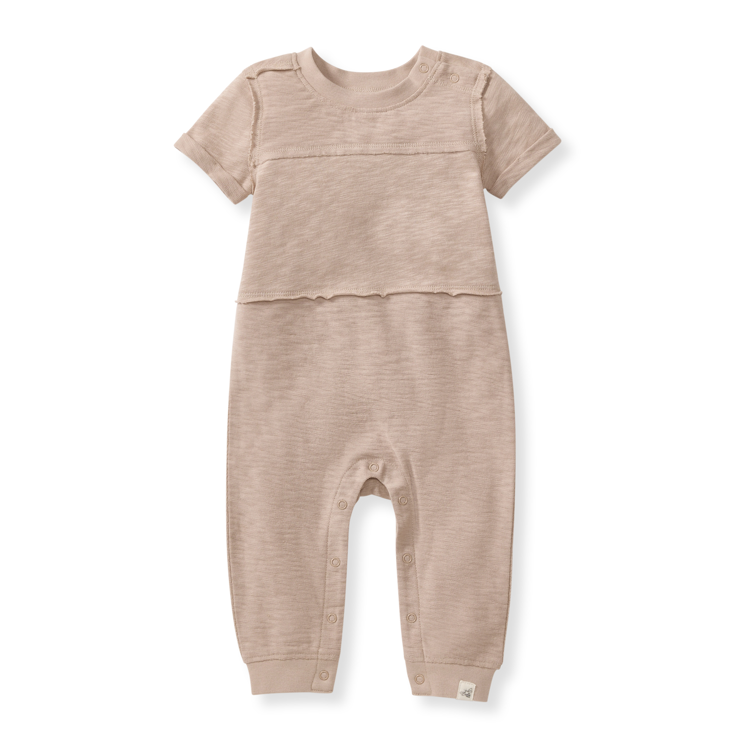 Chunky Slub Organic Baby Boy Jumpsuit