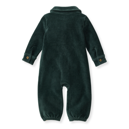 Knit Corduroy Organic Baby Boy Jumpsuit