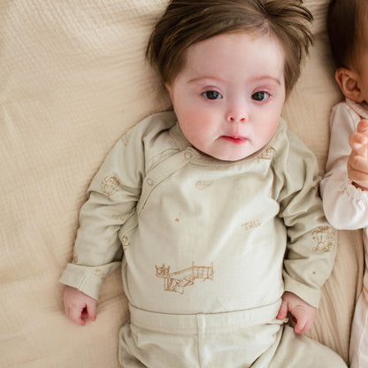 Mouse House 3 Piece Bodysuit & Pant Set