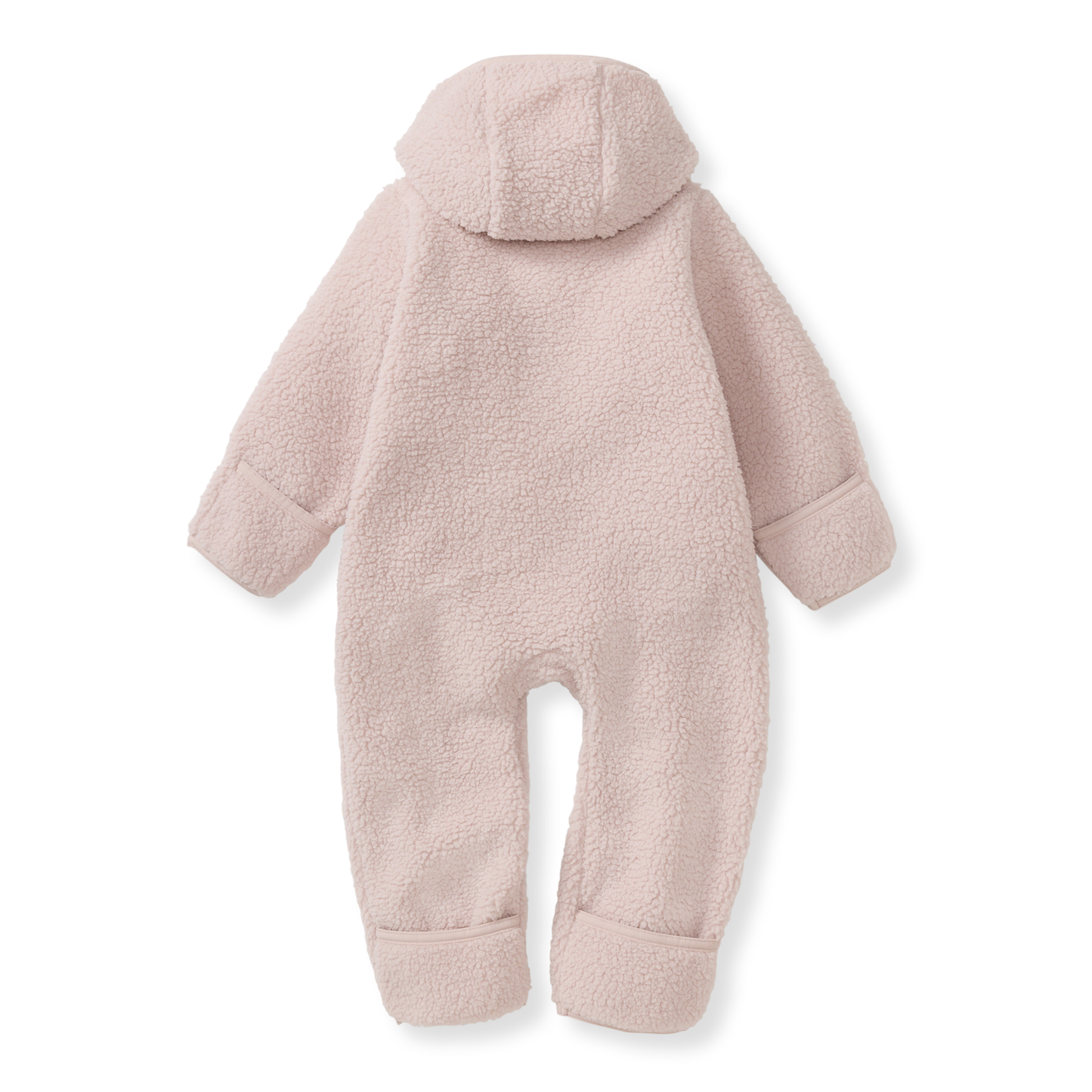 Sherpa-Style Organic Baby Bunting - Soft Violet