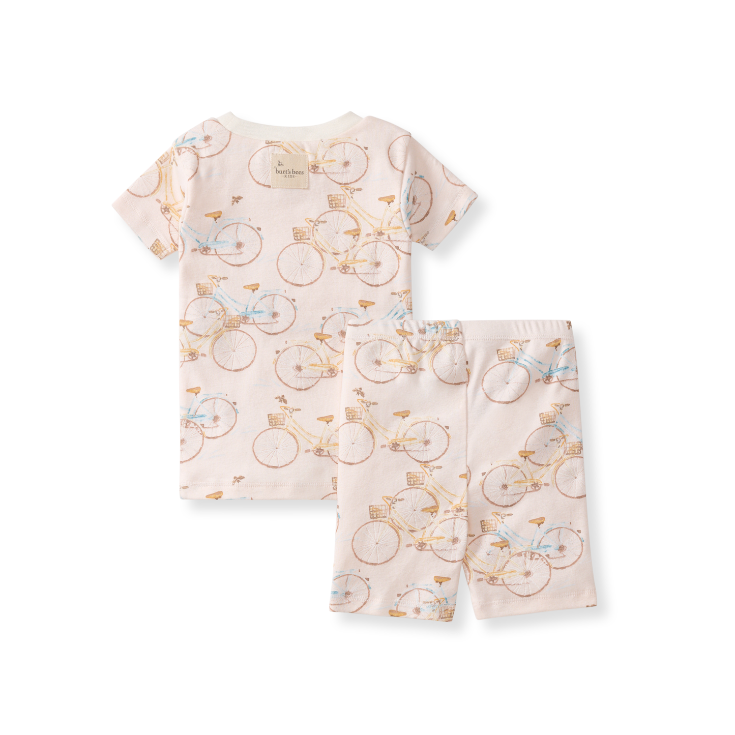 Bicycles Short Sleeve Two-Piece Pajamas
