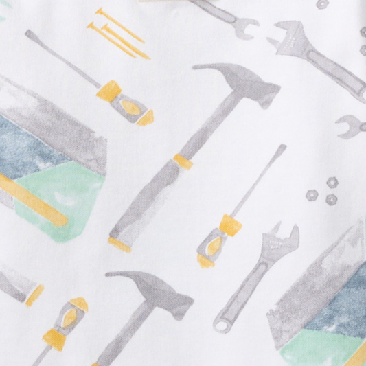 Tool Box Organic Two-Piece Pajamas