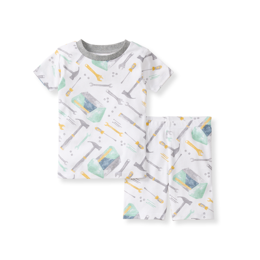 Tool Box Organic Two-Piece Pajamas