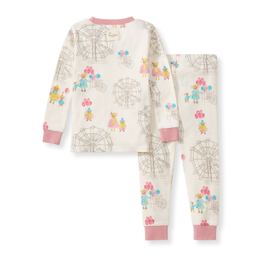 Fall Carnival Organic Two-Piece Pajamas