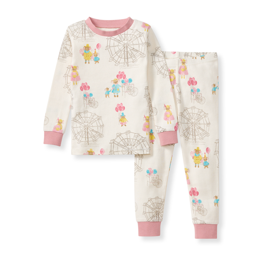 Fall Carnival Organic Two-Piece Pajamas