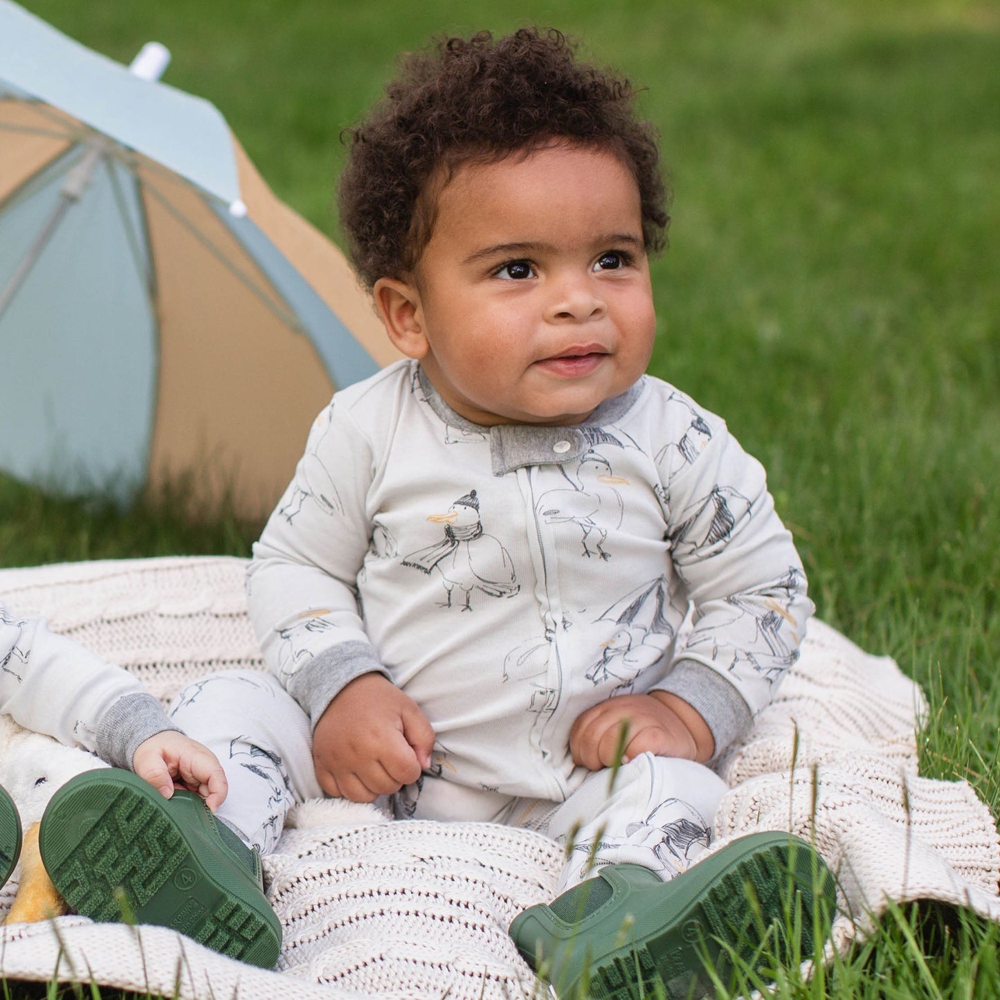 Silly Seagulls Organic Two-Piece Pajamas