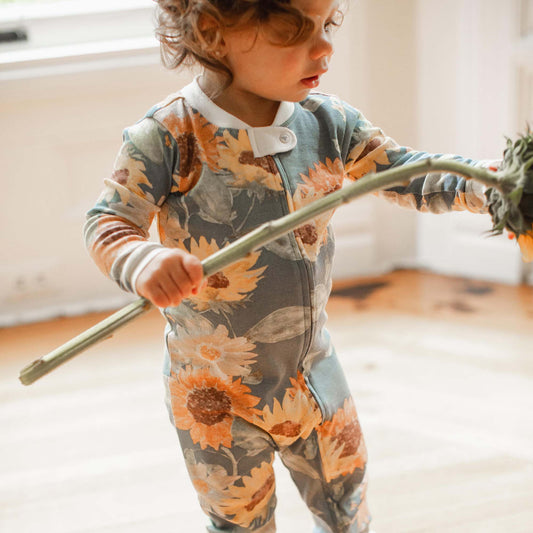Sunflowers Organic Cotton Sleep & Play
