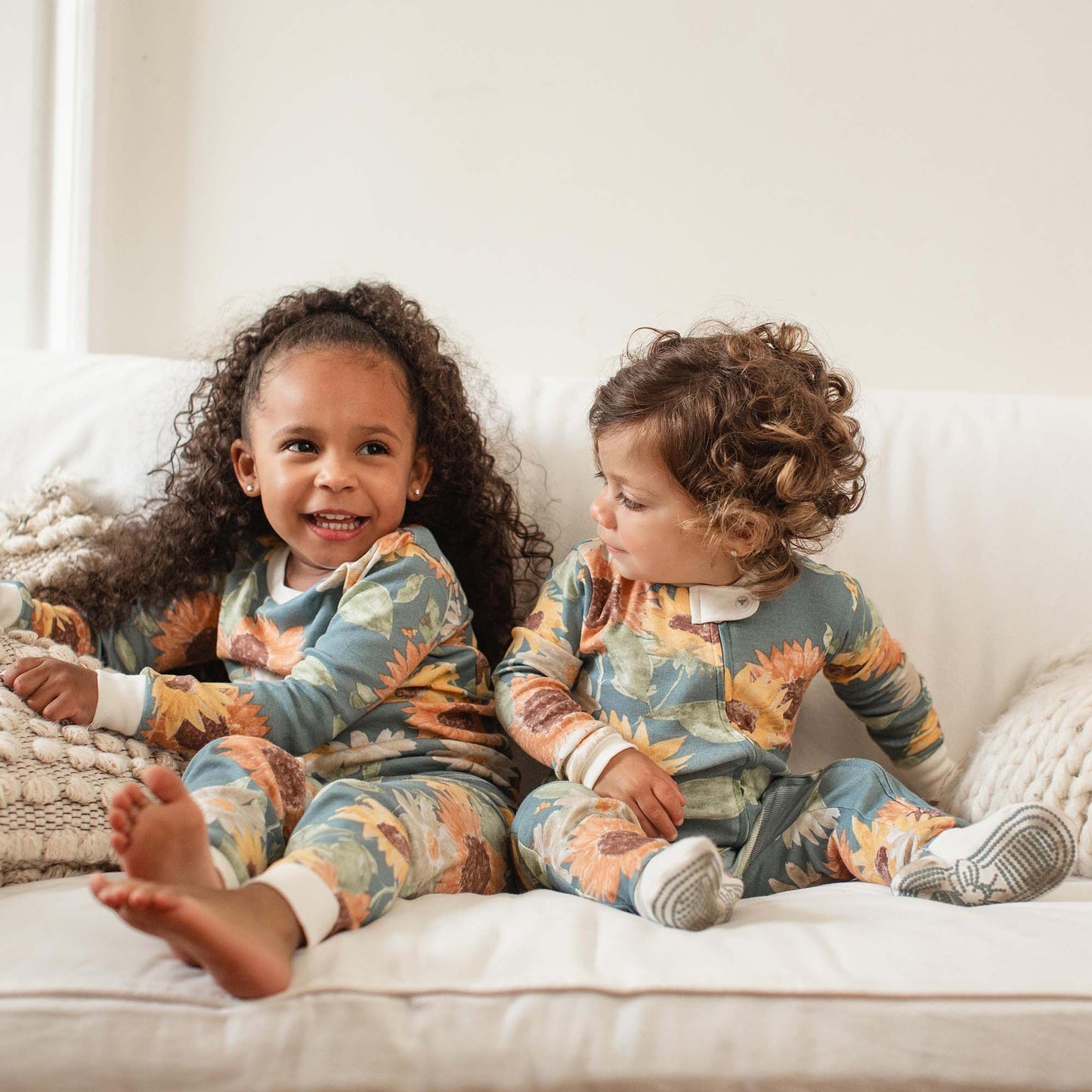 Sunflowers Organic Cotton Sleep & Play