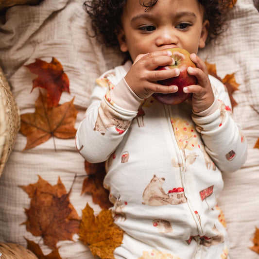 Apple Season Organic Cotton Sleep & Play