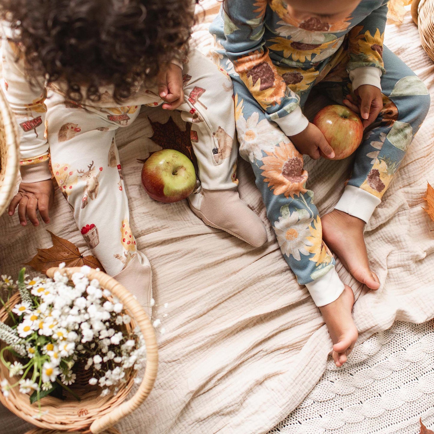 Apple Season Organic Cotton Sleep & Play