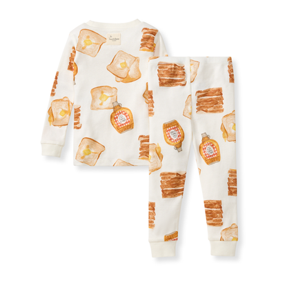 French Toast Organic Two-Piece Pajamas