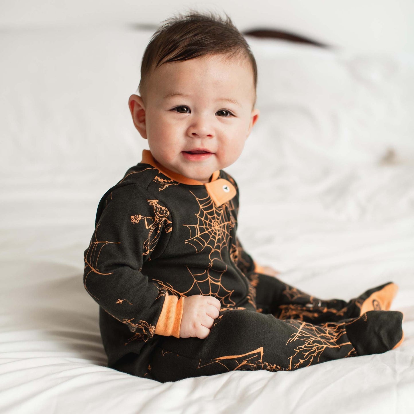 Haunted Halloween Organic Cotton Sleeper