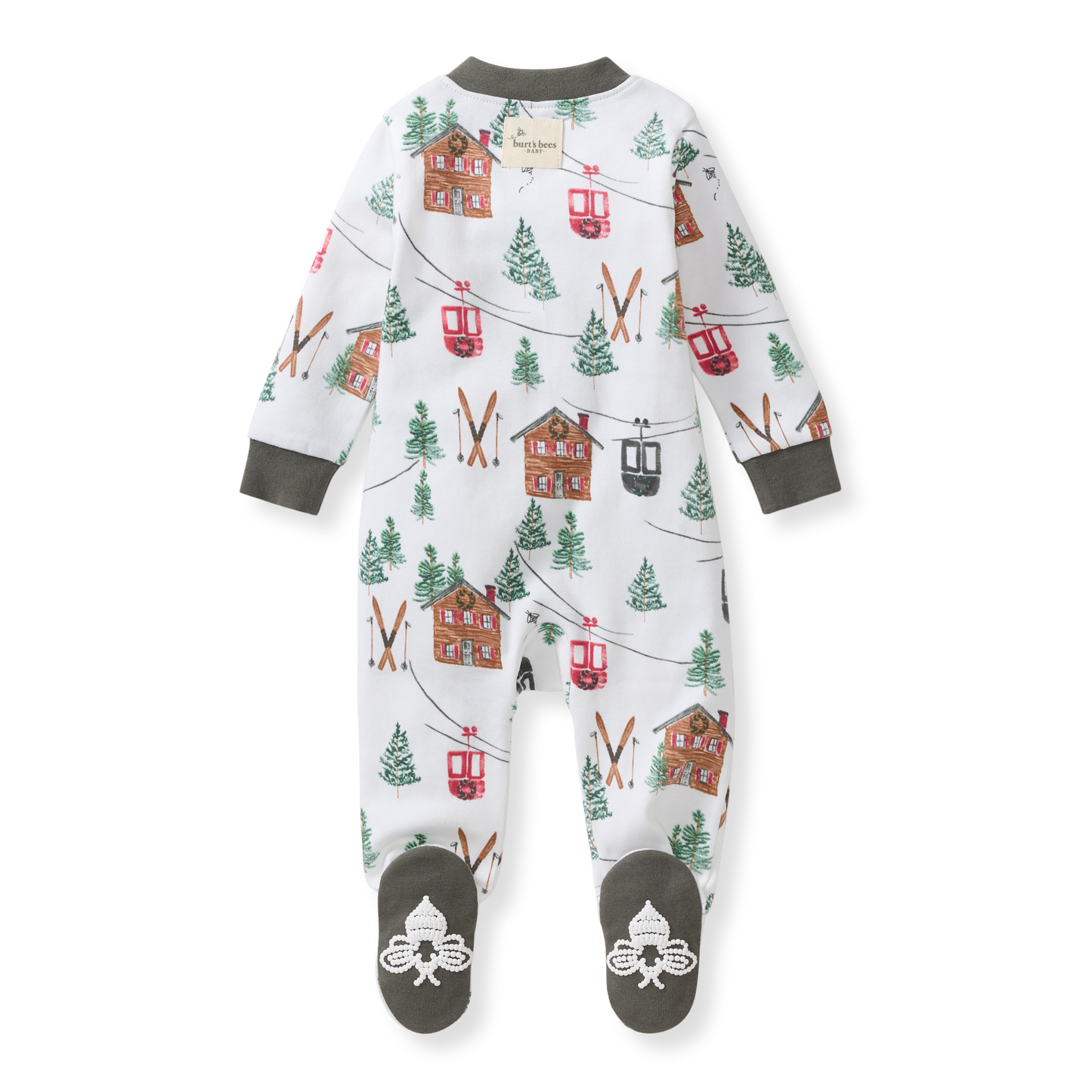 Ski The Alps Matching Family Pajamas
