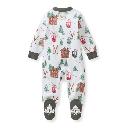 Ski The Alps Matching Family Pajamas