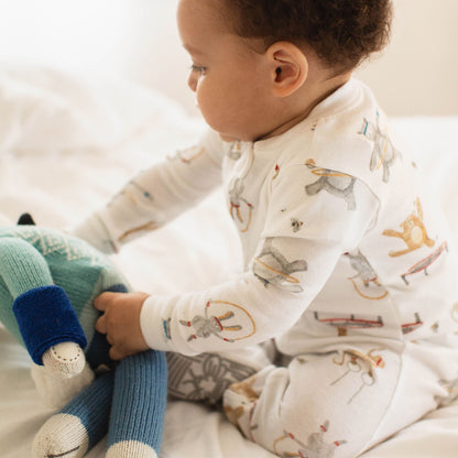 Jungle Gym Organic Two-Piece Pajamas