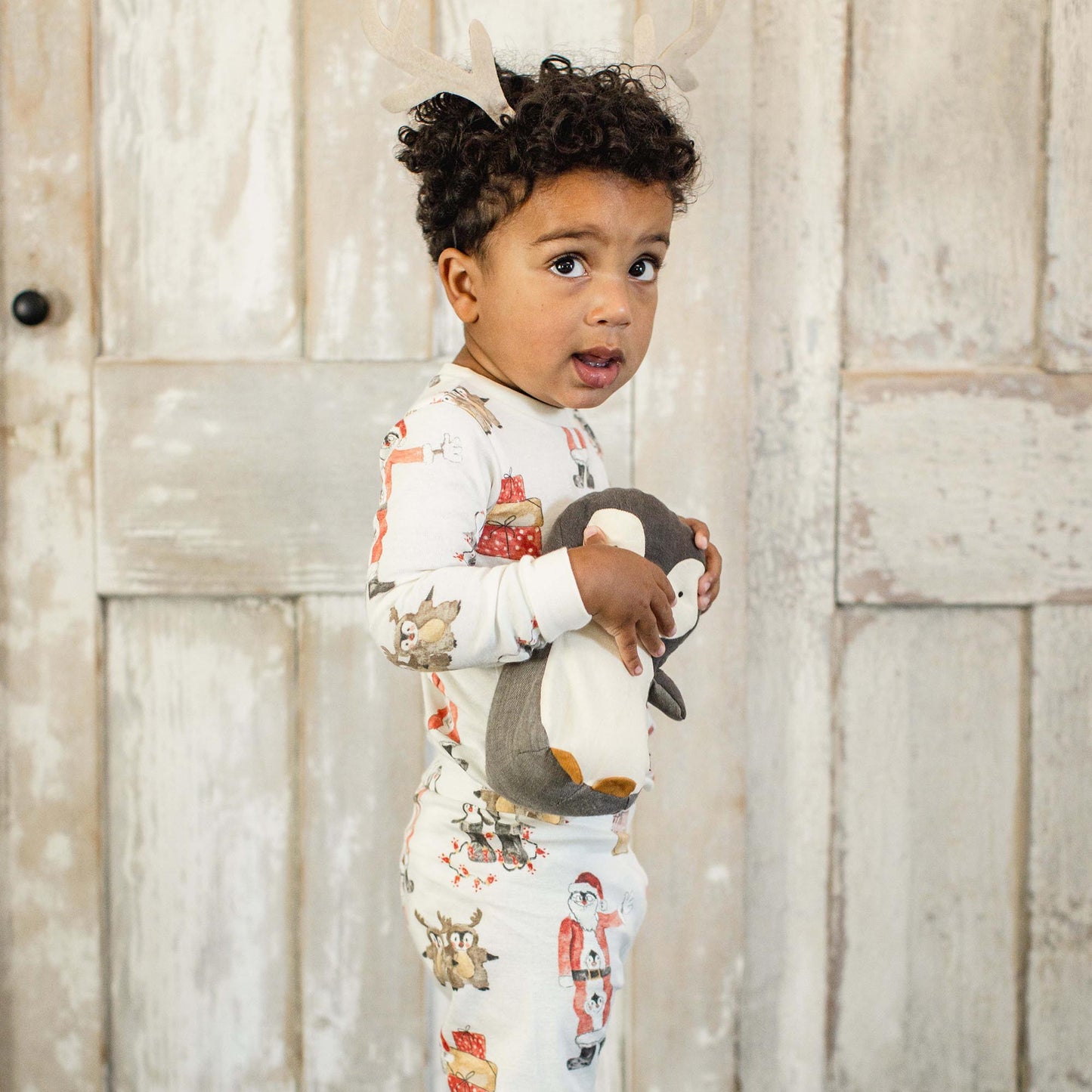 Santa's Little Helper Two-Piece Pajamas