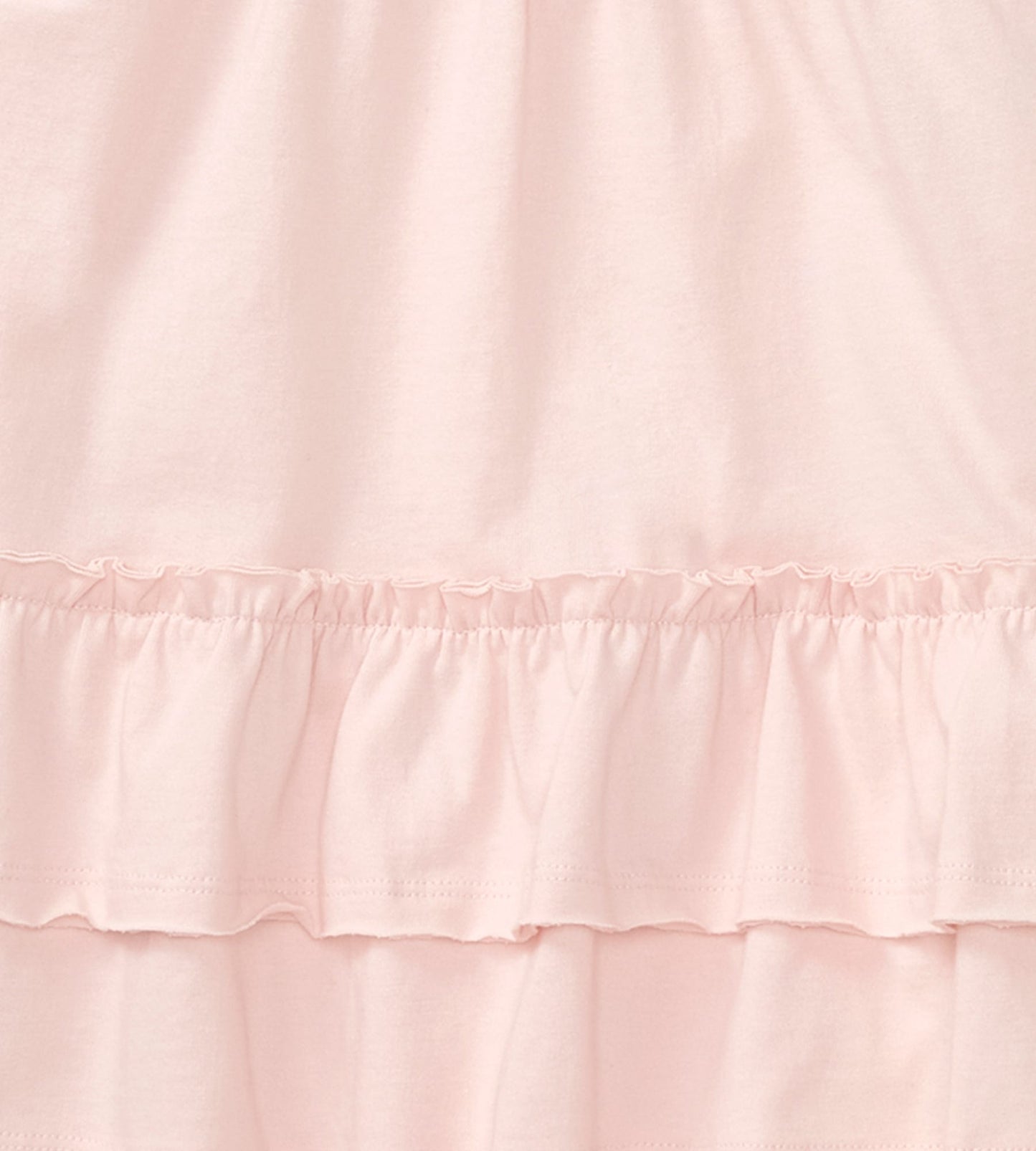 Organic Cotton Ruffle Pink Dress