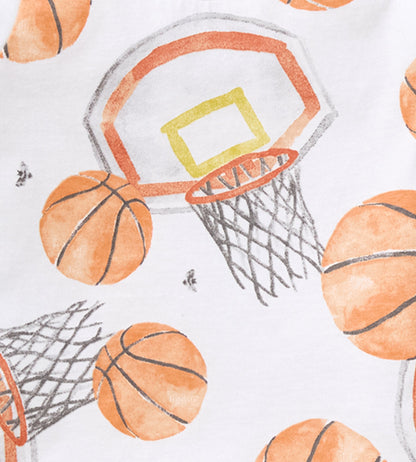 Basketball Organic Tank Top & Shorts Set