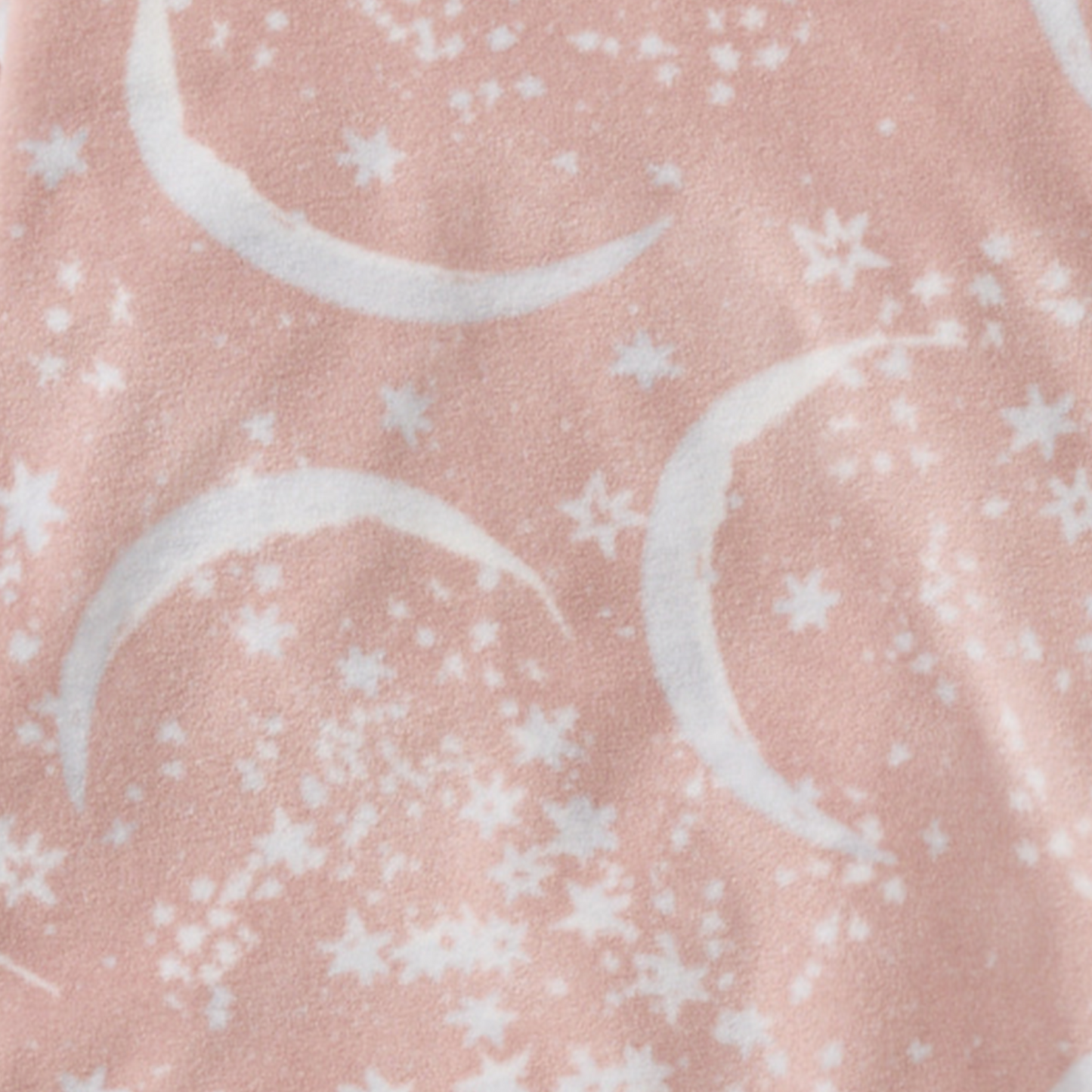 Celestial Moon polarbee™ Repreve® Fleece Pajamas - Organic Rose