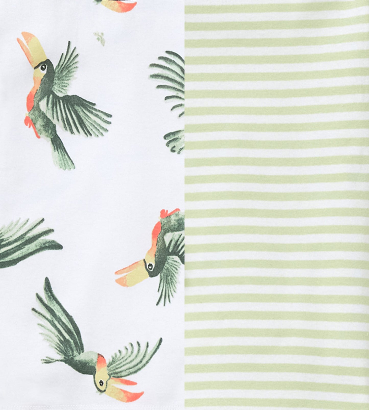 Toucan Organic Cotton Sleep & Play - 2 Pack