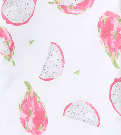 Dragon Fruit Organic Cotton Girl Sleep & Play