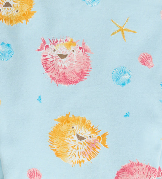 Puffer Fish Organic Cotton Sleep & Play