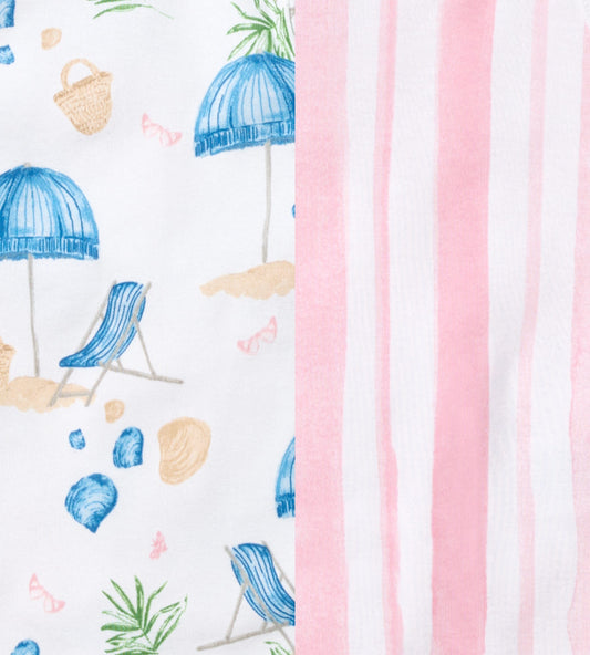 Santorini Beach Organic Cotton Sleep & Play 2 Pack