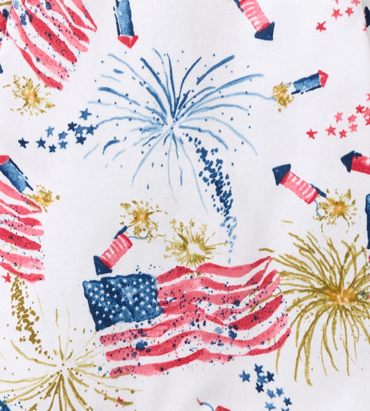 Firecrackers Organic Cotton 2-Piece Pajamas