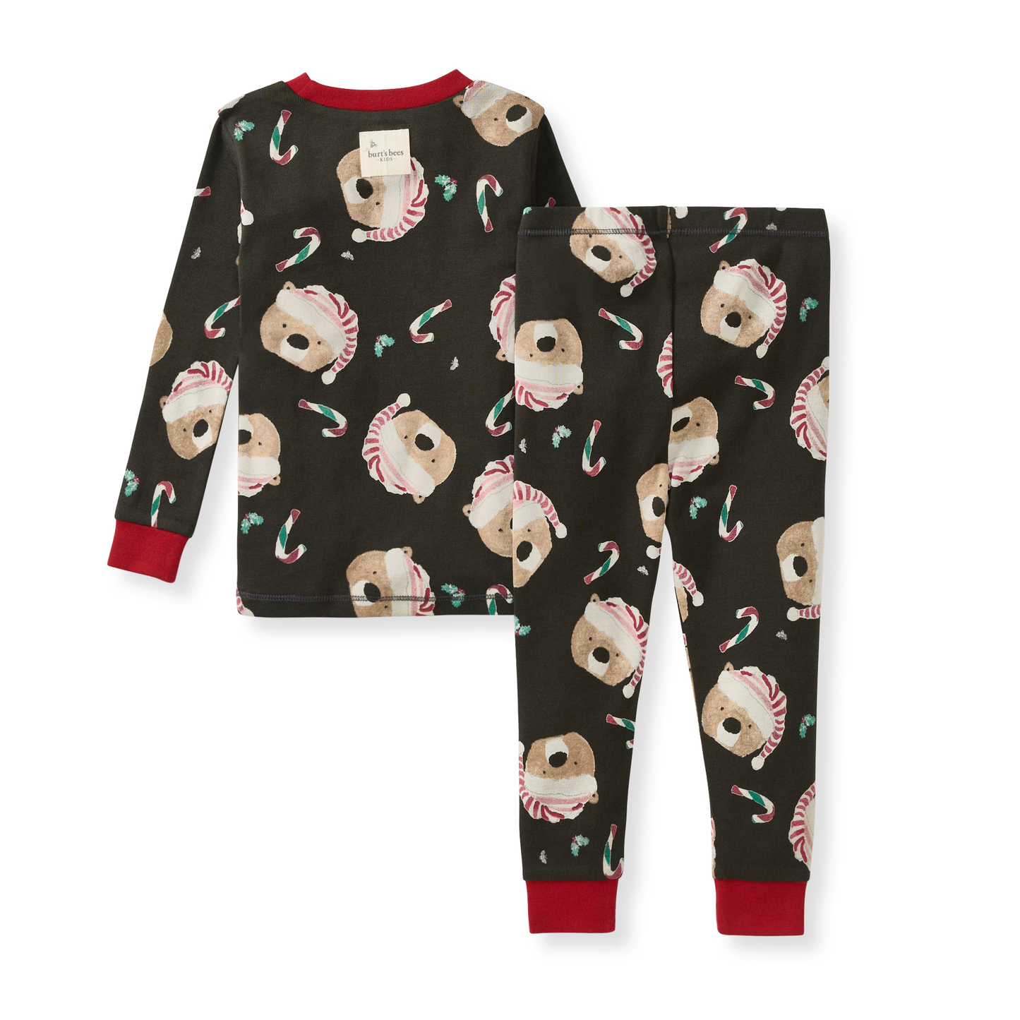Candy Cane Bears Matching Family Pajamas