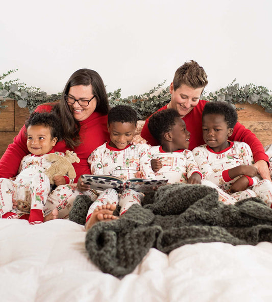 Santa's Workshop Organic Cotton Matching Family Pajamas