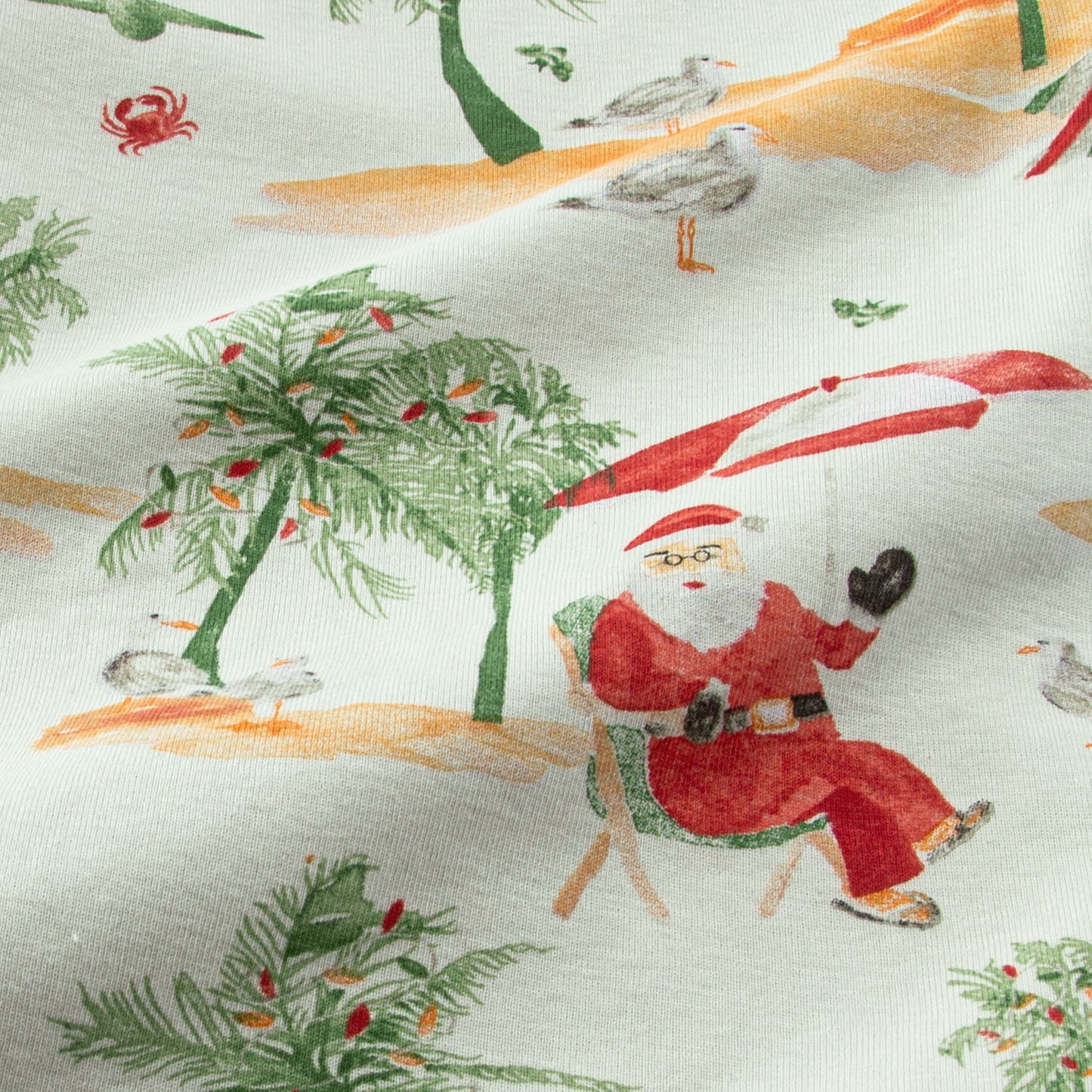 Surfin Santa Matching Family Pajamas
