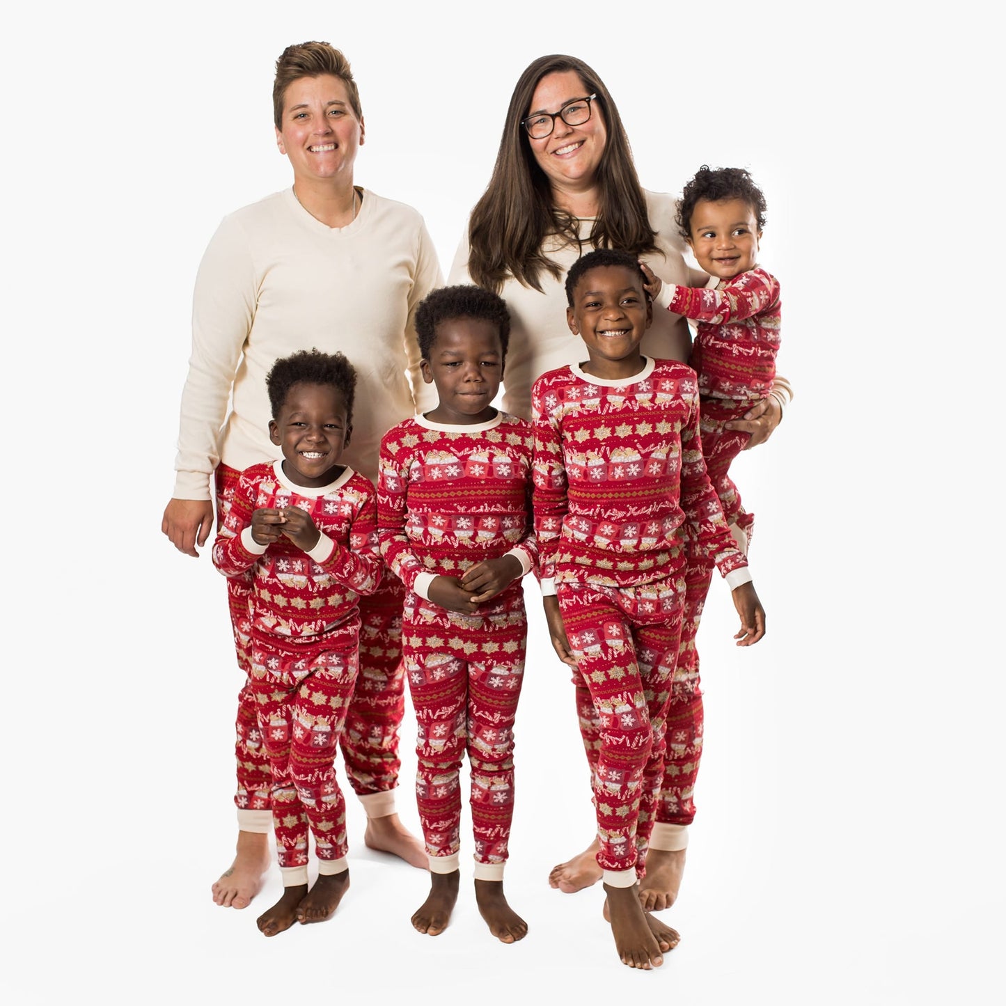 Hot Cocoa Fair Isle Matching Women's Pajamas