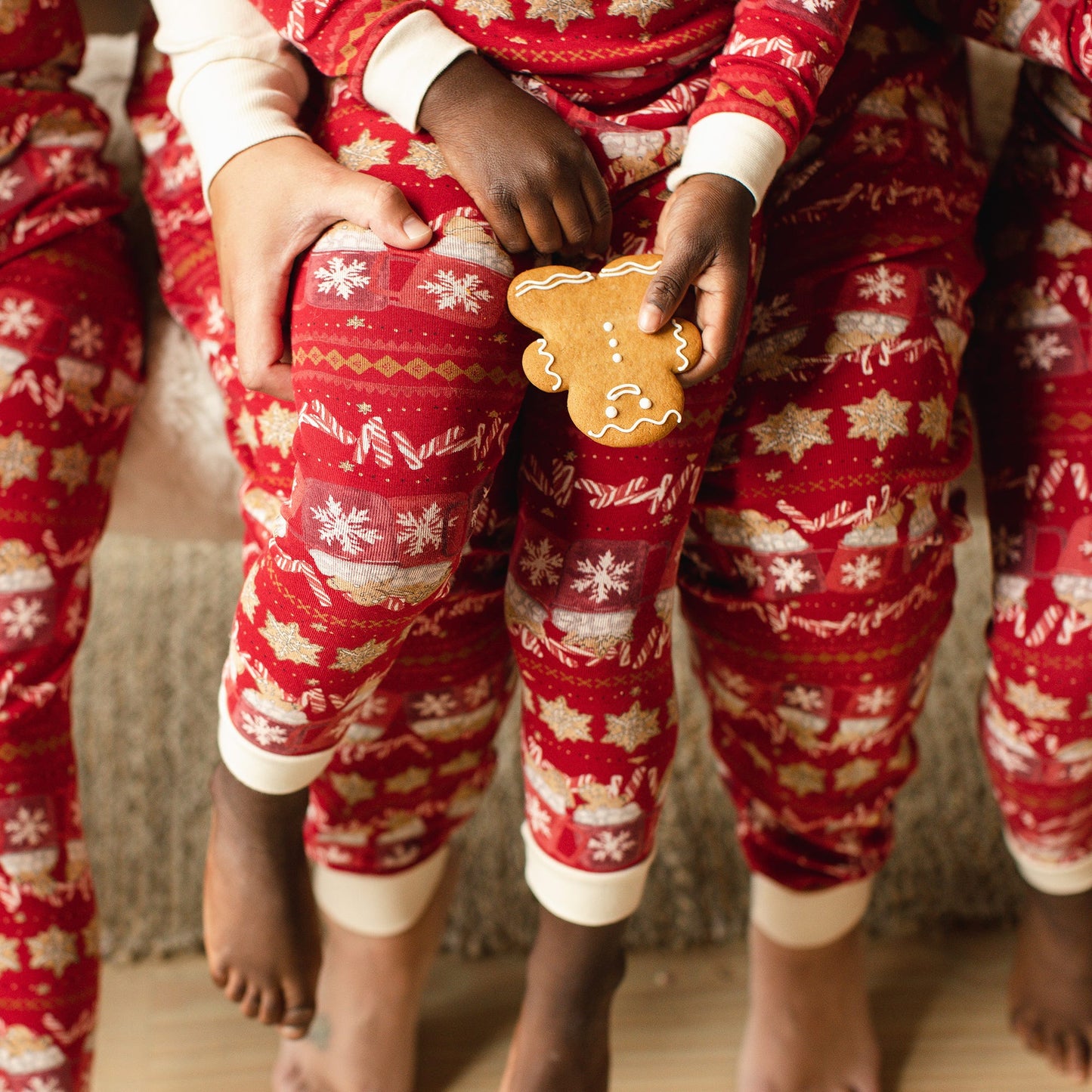 Hot Cocoa Fair Isle Matching Men's Pajamas
