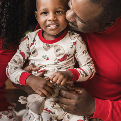 Guide My Sleigh Matching Organic Cotton Men's Pajamas