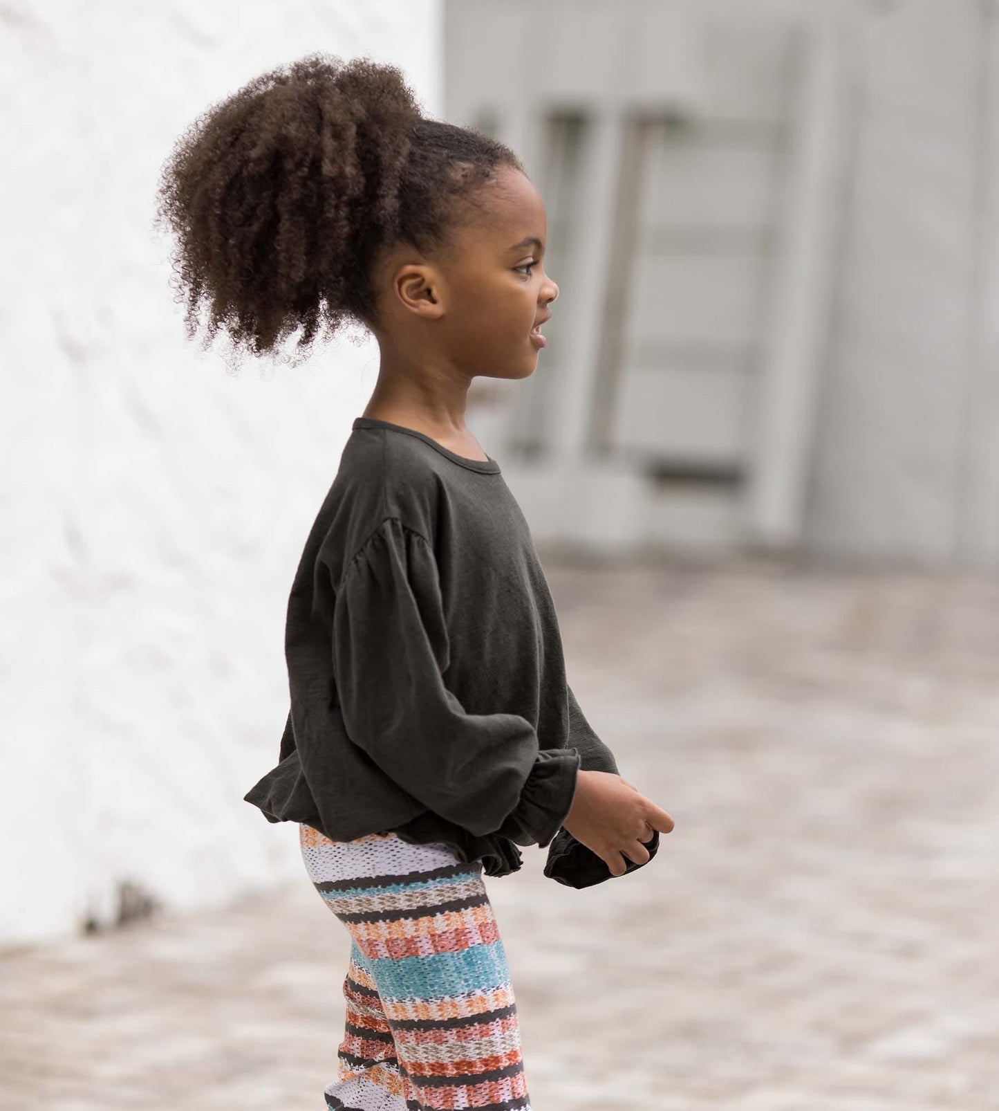 Woven Stripe Organic Cotton Set