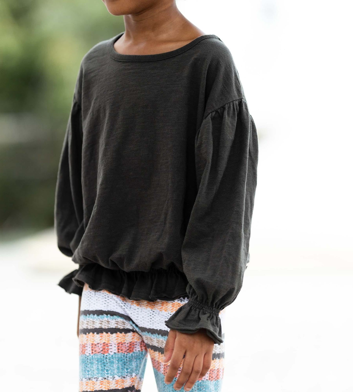 Woven Stripe Organic Cotton Set